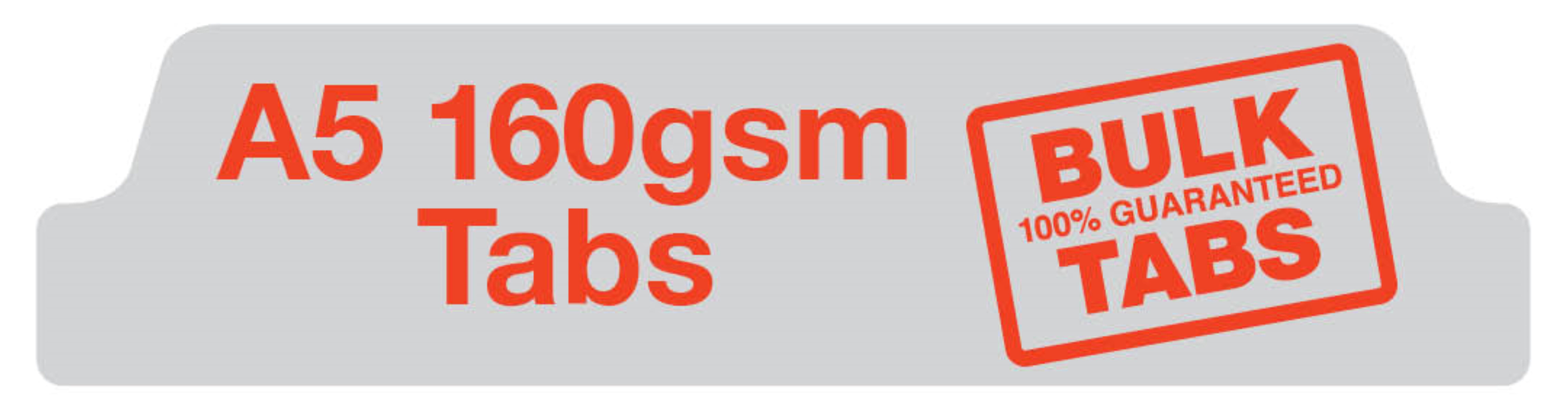 Ozzie Tabs A5 160gsm Dividers