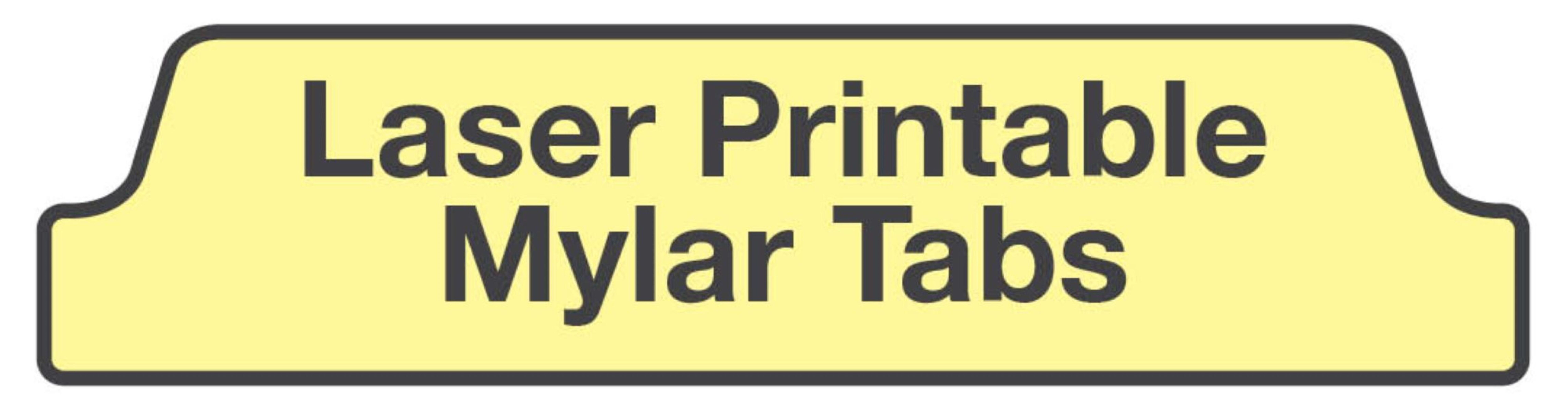 Ozzie Tough A4  Printable Mylar  Tabs 200gsm (Armour Coated)