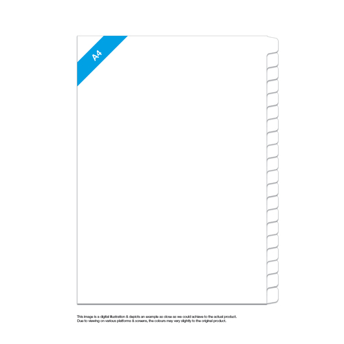 OZ20-200F - 20 Tab Set 20 Sets/Box 200gsm Forward / Straight Collated – Australian Made
