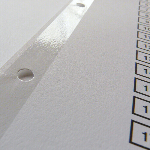 Loose Leaf Hole Reinforcing